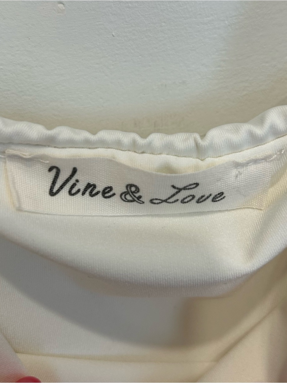 White Off-Shoulder Double Ruffle Bodysuit - Picture 5 of 5